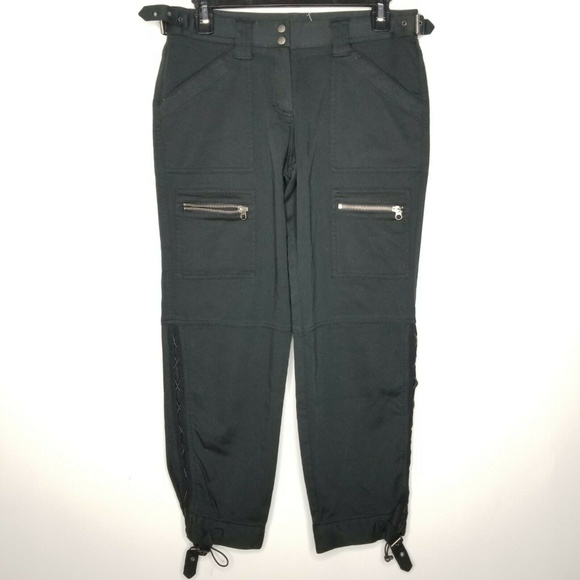 Elie Tahari Pants - Elie Tahari Stretchy Cargo Crop Lightweight Pants